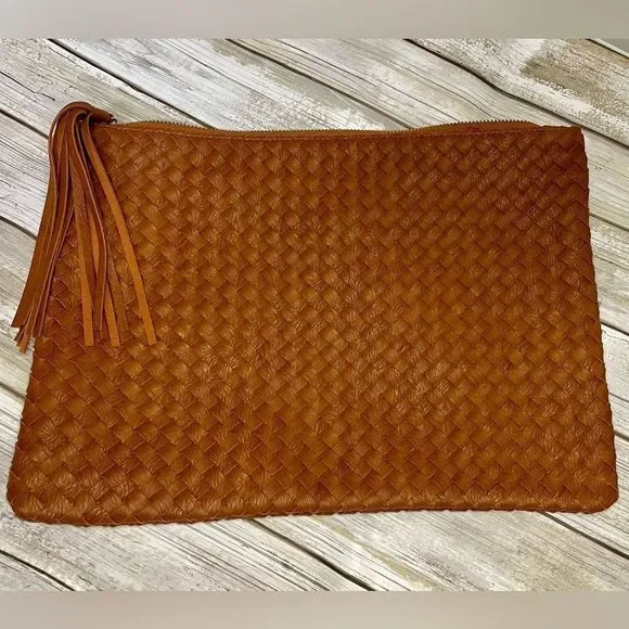 BAM forever faux leather large clutch bag - Picture 1 of 7